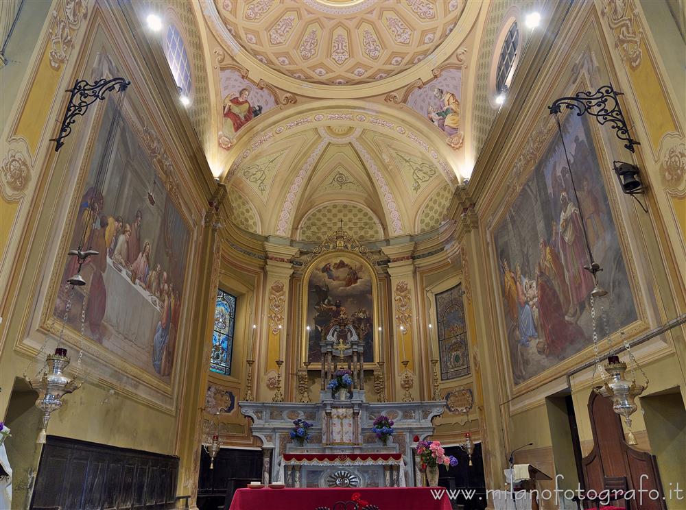 Campiglia Cervo (Biella, Italy) - Presbytery and choir of the Parish Church of the Saints Bernhard und Joseph